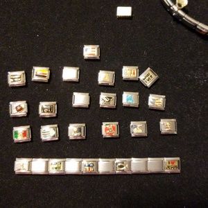 Italian stainless steel charms